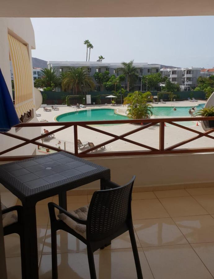 Large Studio Apartment With Lovely Terrace And Wifi Los Cristianos  Exteriör bild