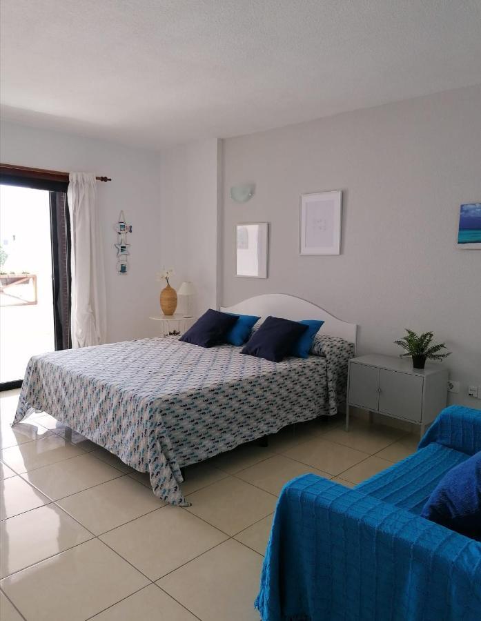 Large Studio Apartment With Lovely Terrace And Wifi Los Cristianos  Exteriör bild